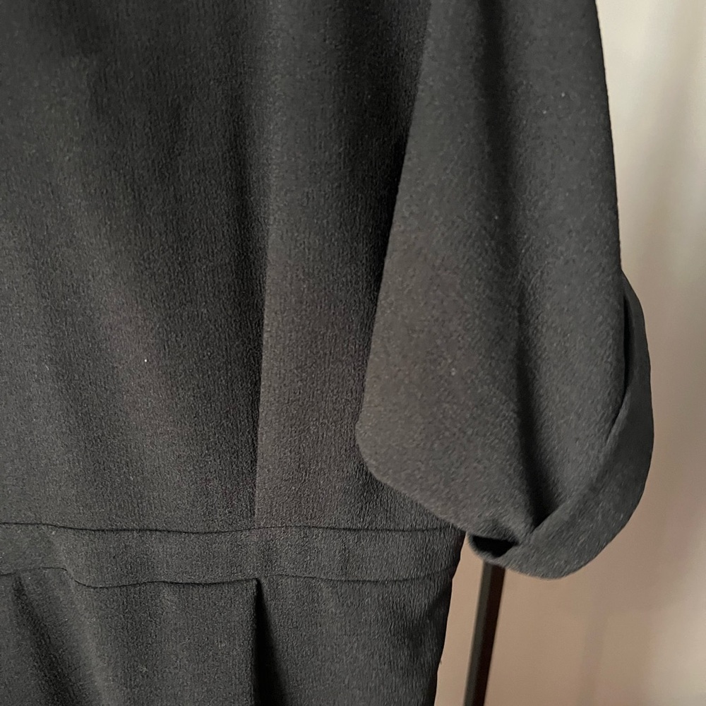 ASOS Classic Black Midi Dress - Picture 2 of 4